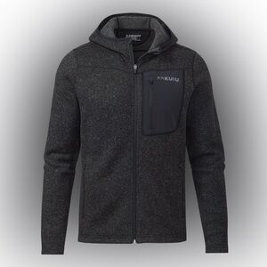 KUIU Base Camp Hooded Sweater In Black Size Medium